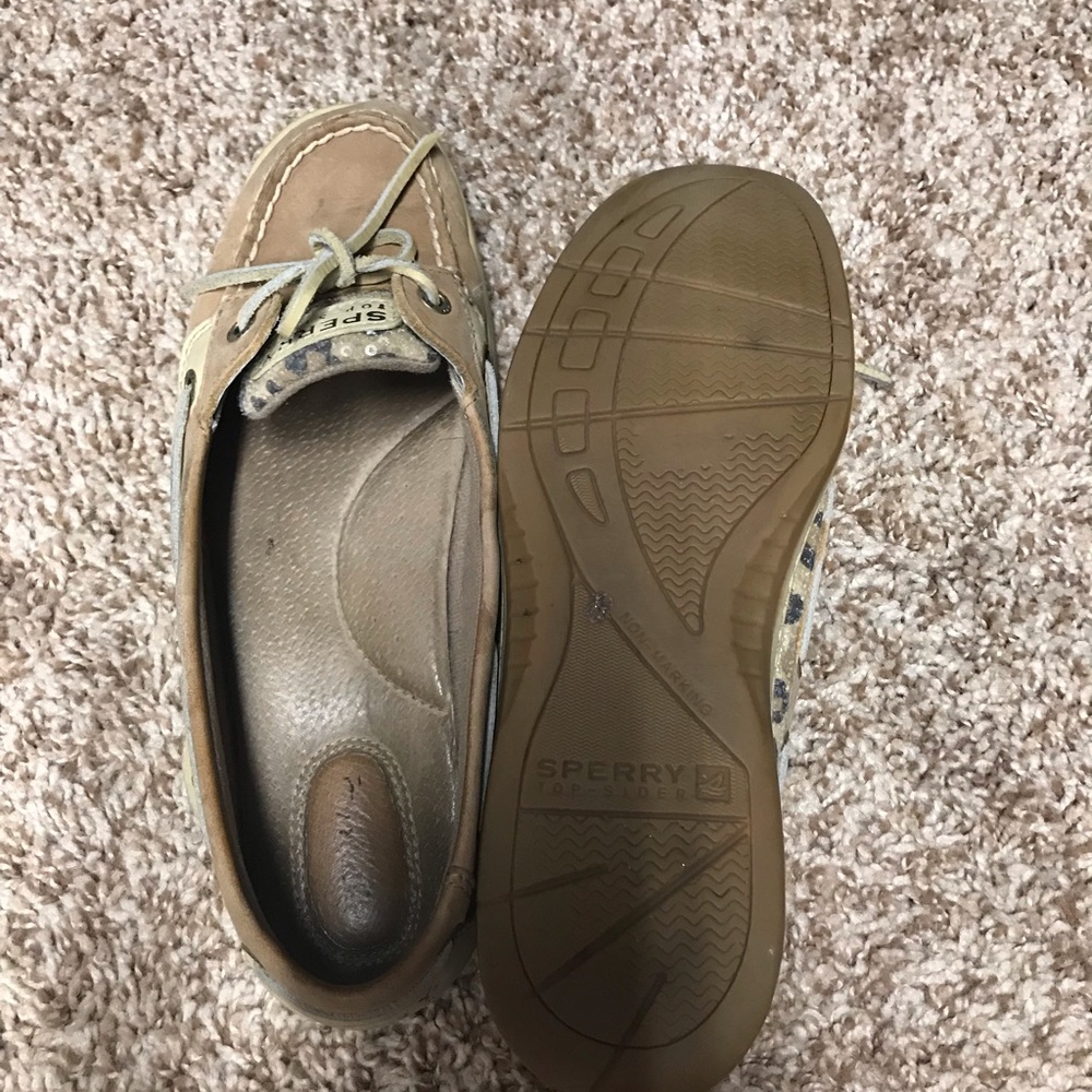 Animal print Sperry Top Sider Boat Shoe